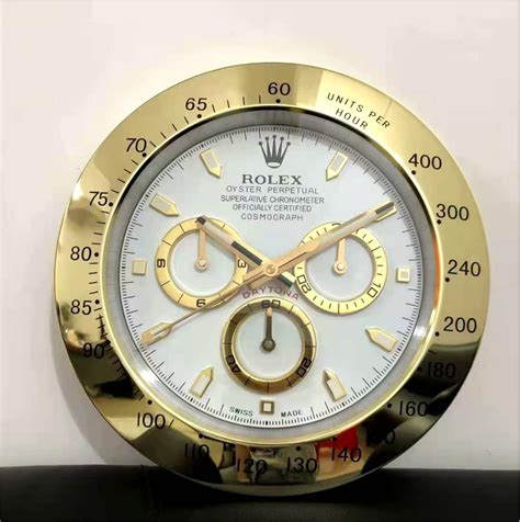 rolex daytona wall clock ebay|lucky wall clock rolex.